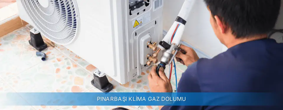 Pınarbaşı İlçemi Alarko Carrier Klima Gaz Dolumu